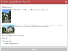 Tablet Screenshot of aph-eppishausen.ch
